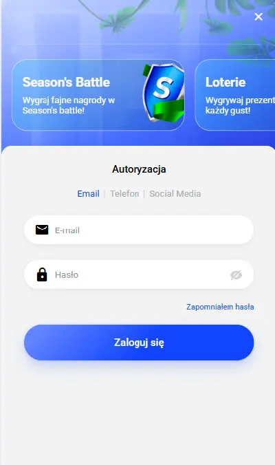 Logowanie do konta Slottica Casino